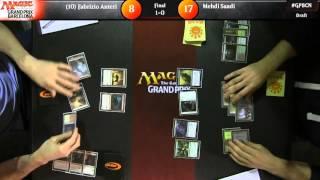 Grand Prix Barcelona 2016 Finals: Fabrizio Anteri vs. Mehdi Saadi (Draft)