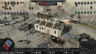 COH3 2v2 Blue Skidrow (WM) & Xufe (AK) vs Heartless Jager (US) & VonManteuffel (UK)