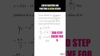 Great Algebra SAT and ACT Review Problem