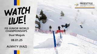 LIVE | Junior World Championships - Almaty (KAZ) - Dual Moguls | FIS Freestyle Skiing