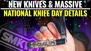 New Knives and MASSIVE National Knife Day 2024 Details