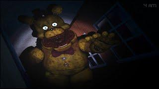 Fredbear после укуса 1983/1987 года приехал ко мне в гости... (FNaF 4 Мод)