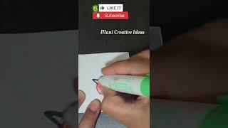 Easy Drawing 7 | #shorts #shortsfeed #viral | Mani Creative Ideas