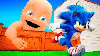 Becoming GIANT to PRANK SONIC!