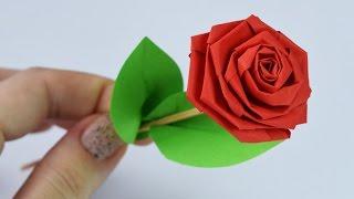 How to make: PAPER ROSE / DIY