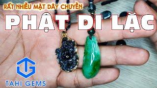 Tahi 5544 – Bọc vàng mặt dây Phật Di Lặc đá quý saphia xanh đen | TahiGems - Tahi Phạm