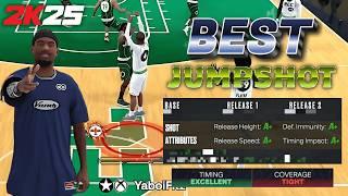 BEST NBA 2K25 JUMPSHOT for EVERY BUILD & HEIGHT (Best Custom Jumpshots & Settings/Shot Visual Cue)