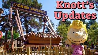 New ride Open! Updates around Knott's Berry Farm!