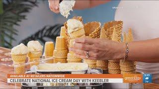 Celebrate National Ice Cream Month with crunchy & sweet Keebler's cones