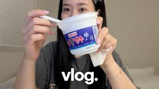 소소잼 요즘 일상 vlog. 땡초 넣고 해장라면, 돌아온 흑발이니, 여름밤 소확행 강남역 저속노화 맛집, 오랜만에 보드게임 