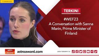 Conversation with Sanna Marin, Prime Minister of Finland | #WEF23