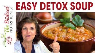 Easy Detox Vegetable Soup Recipe - Flush Fat And Toxins