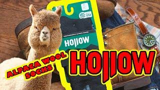 Hollow Socks: Alpaca Wool Socks Made in USA