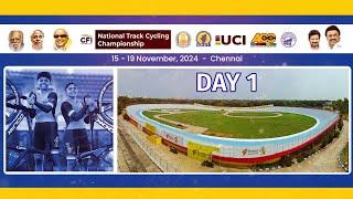 Watch Riders in Action Day 01 at the Track National Cycling Championship, 2024 Velodrome, Chennai