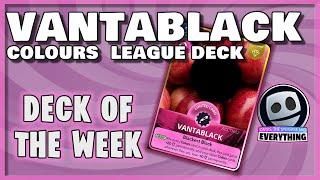 Vantablack Colors Deck Of The Week - Cards Universe & Everything