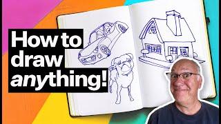 This will help you draw anything: fun and easy