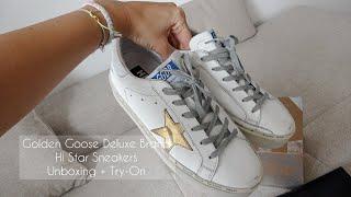 Golden Goose Deluxe Brand GGDB  Hi Star  Unboxing and Try-On