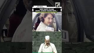 “Very happy…” Priyanka Gandhi after Congress leaders take oath at 18th Lok Sabha