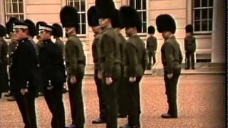 WELLINGTON BARRACKS. - Guards Drill.