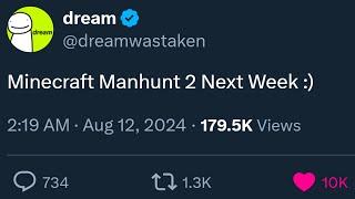 Dream Confirms Minecraft Manhunt 2