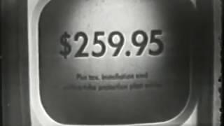 General Electric (GE) 1950 TV Set Commercial