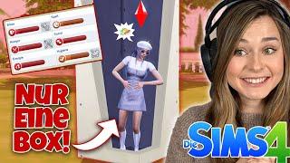 Sims 4, aber mein Sims lebt in einer Box!  - Die Sims 4 1 Tile Challenge | simfinity