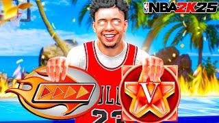 I HIT STARTER 5 & UNLOCKED *OVERPOWERED* TAKEOVER BOOSTER w/ BEST GUARD BUILD in NBA 2K25