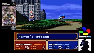 SNES Fire Emblem: Monshō no Nazo (Mystery of the Emblem)