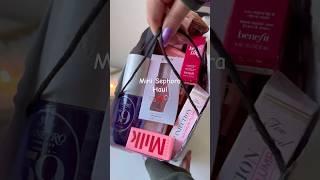 Mini Sephora haul  #makeup #sephorahaul #preppy #preppyyyy #Sephora #rarebeauty #skincare #girly