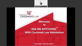 Cincinnati Law Admission Overview