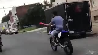 Popping Wheelies in The Hood