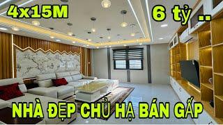 Bán nhà đẹp quận 12 chủ ngâm lâu hạ giá bán gấp . Nôi thất đẹp  xem là mê