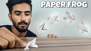 How to Make Amazing Paper Frog - Origami