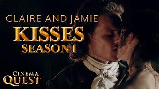 Outlander | Claire And Jamie Kisses From Season 1 | Cinema Quest