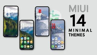 Minimal MIUI Themes for Xiaomi, Poco | Best MIUI 14 Themes