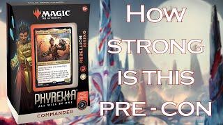 Rebellion Rising - Phyrexia all will be one commander deck! | MTG | Magic the gathering.