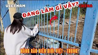 Accidentally Discovered "Chinese Traces" on the Vietnamese Side of the Border Fence?