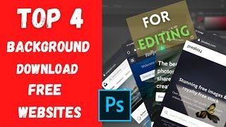 TOP 4 websites for Download Free HD BACKGROUND | Free Manipulation Backgrounds |  KCREATIONZ