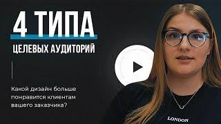 ДИЗАЙН ПОД ЦЕЛЕВУЮ АУДИТОРИЮ  | Анализ и сегментация ЦА