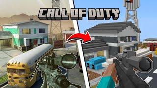 I Remade Call Of Duty in Minecraft PE Using Add-ons | Tutorial