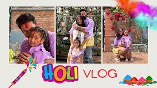 Holi 2025 | Happy HOLI | Holi Vlog | Growing with Ayanka