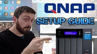 QNAP NAS Guide Part 1 - Setup, RAID, Volumes  IP and Shared Folders