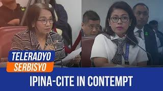 OVP chief of staff cited in contempt for writing letter to COA | (20 November 2024)