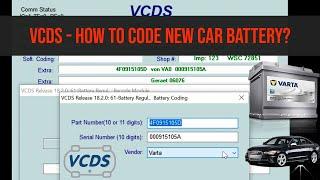  How to code battery in Audi using VCDS Check this video!