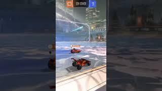 Uhm how did I save that #rocketleague #rlmoments #rlssl