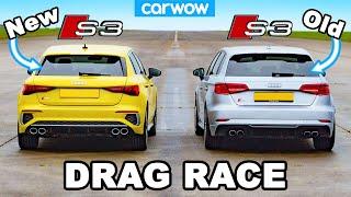 New Audi S3 vs old S3: DRAG RACE *Is it any quicker?*