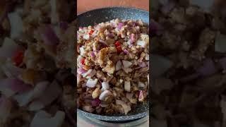 Authentic kapampangan sisig 