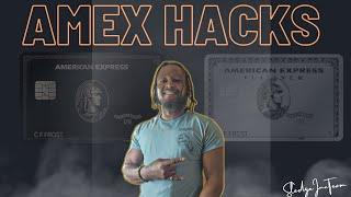 5 Amex Hacks You WON'T Believe ACTUALLY Work! #amexgold #amexplatinum #creditcard