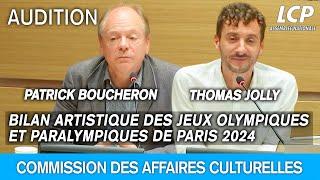 Thomas Jolly et Patrick Boucheron sont auditionnés sur le bilan des JO de Paris 2024 - 25/09/2024