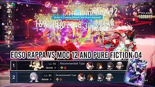 E0S0 Rappa Superbreak vs MoC 12 and Pure Fiction 04 | Honkai Star Rail